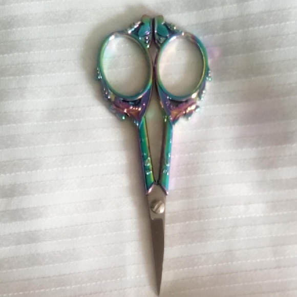 Temu Other - Iridescent Hair Cutting Scissors